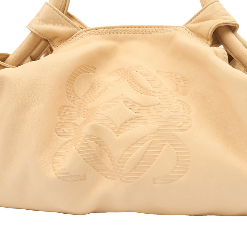 Picture of Loewe Top Handle Aire Tote in Cream, Leather