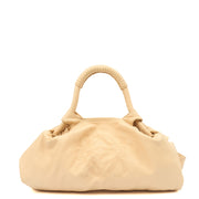 Picture of Loewe Top Handle Aire Tote in Cream, Leather