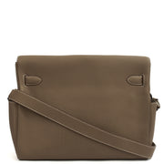 Picture of Hermes Cross Body Kelly Messenger in Etoupe, Togo Leather