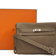 Picture of Hermes Cross Body Kelly Messenger in Etoupe, Togo Leather