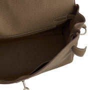 Picture of Hermes Cross Body Kelly Messenger in Etoupe, Togo Leather