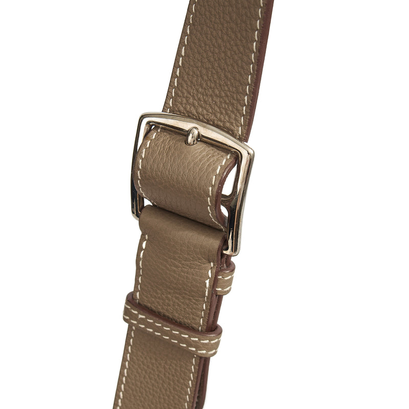 Picture of Hermes Cross Body Kelly Messenger in Etoupe, Togo Leather