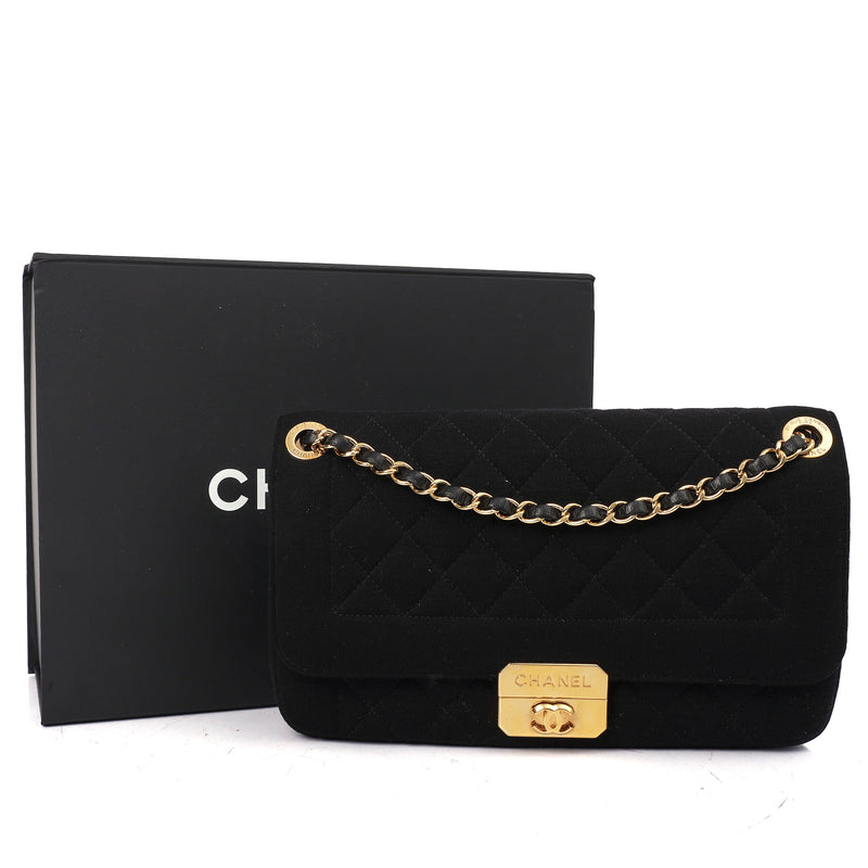Picture of Chanel Shoulder Bag Flap Bag in Black, Fabric