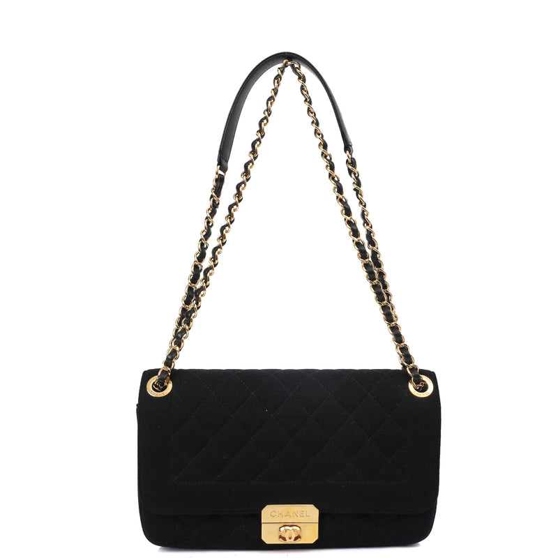 Picture of Chanel Shoulder Bag Flap Bag in Black, Fabric