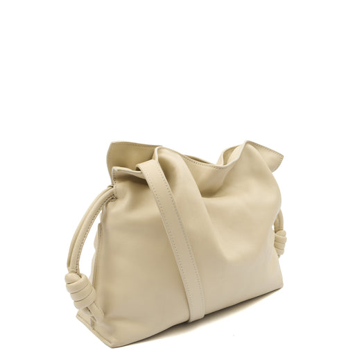 Picture of Loewe Cross Body Flamenco - Nano in Neutral, Leather