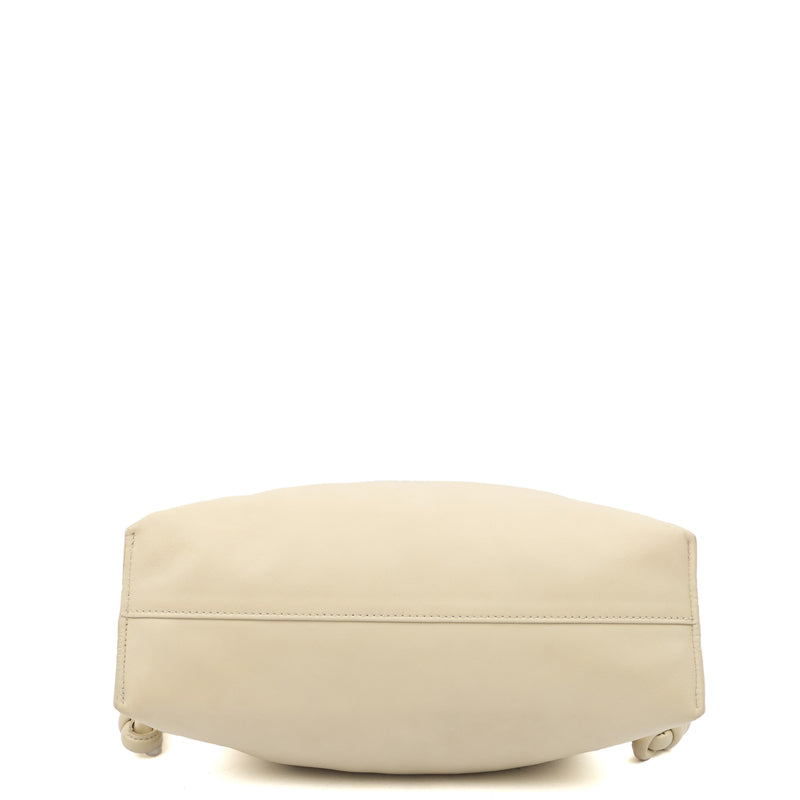 Picture of Loewe Cross Body Flamenco - Nano in Neutral, Leather