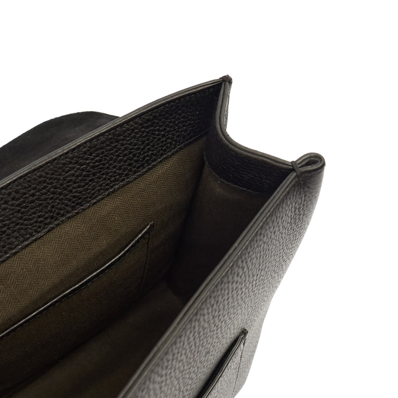Picture of Mulberry Satchel Chiltern Satchel in Black, Leather