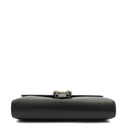 Picture of Gucci Clutch Dionysus Chain Wallet in Black, Leather
