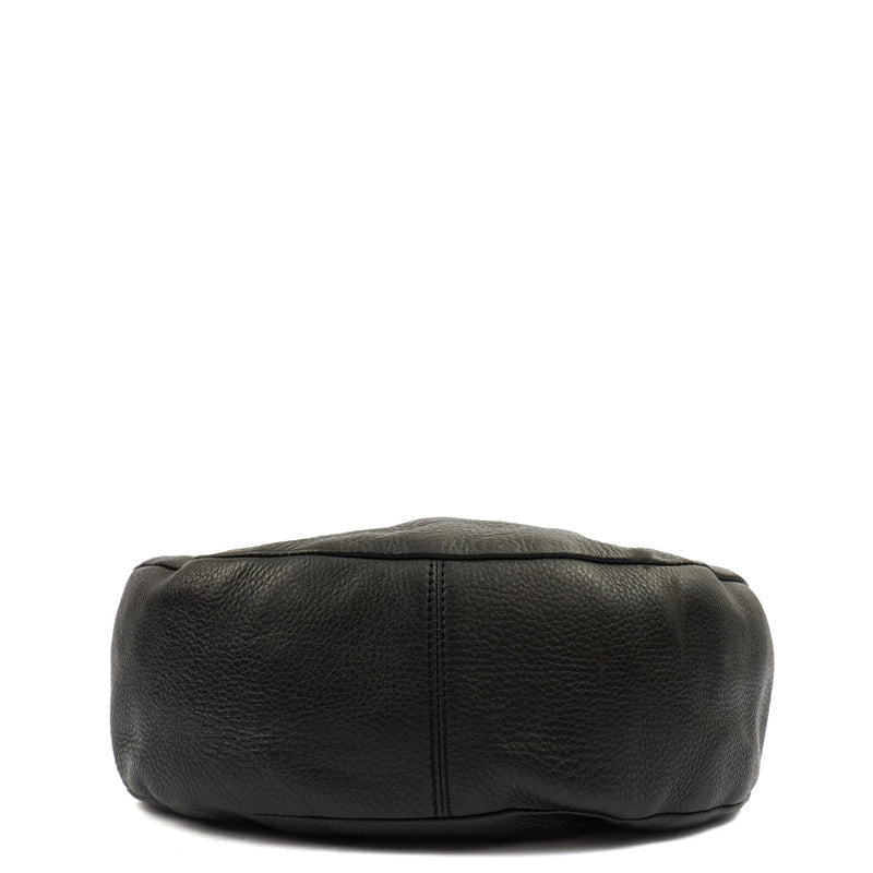 Picture of Mulberry Cross Body Effie Satchel in Black, Calfskin Leather