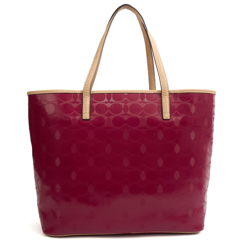 Picture of Coach Tote Market Tote in Pink, Leather
