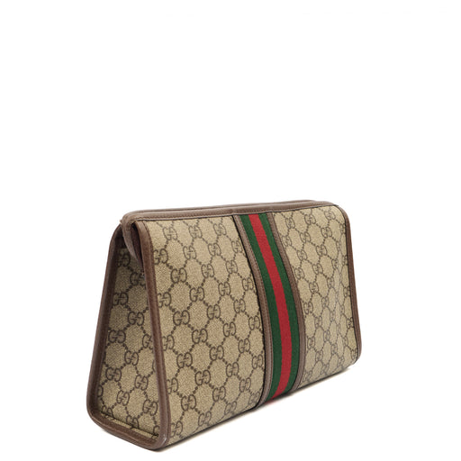 Picture of Gucci Clutch Ophidia GG Supreme Pouch in GG Supreme, GG Supreme Canvas