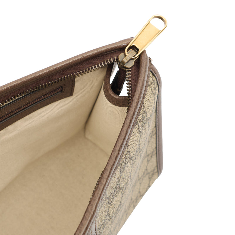 Picture of Gucci Clutch Ophidia GG Supreme Pouch in GG Supreme, GG Supreme Canvas