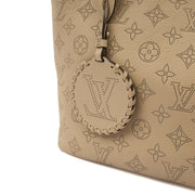 Picture of Louis Vuitton Tote Blossom MM Tote in Grey, Mahina Calfskin