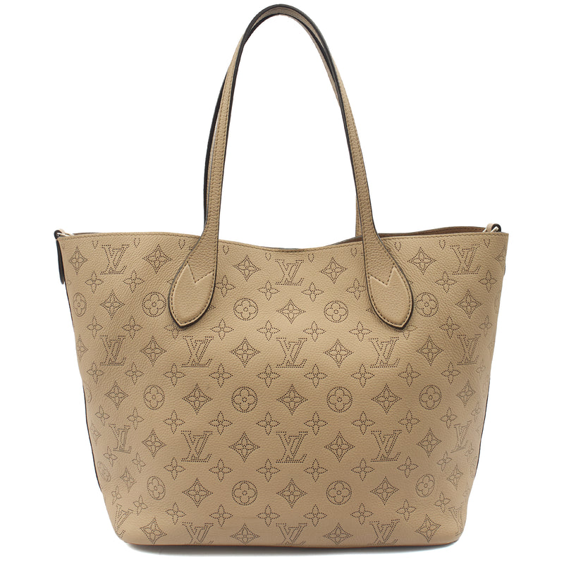 Picture of Louis Vuitton Tote Blossom MM Tote in Grey, Mahina Calfskin