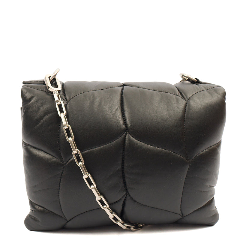 Picture of Mulberry Shoulder Bag Little Softie in Black, Calfskin Leather