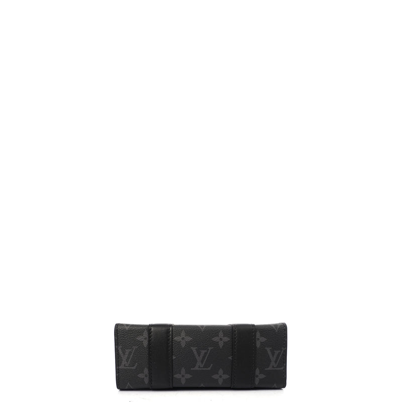 Picture of Louis Vuitton Tote Sac Plat in Monogram Eclipse, Canvas