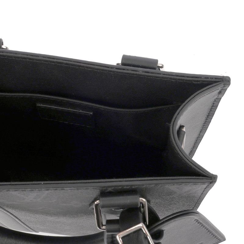 Picture of Louis Vuitton Tote Sac Plat in Monogram Eclipse, Canvas