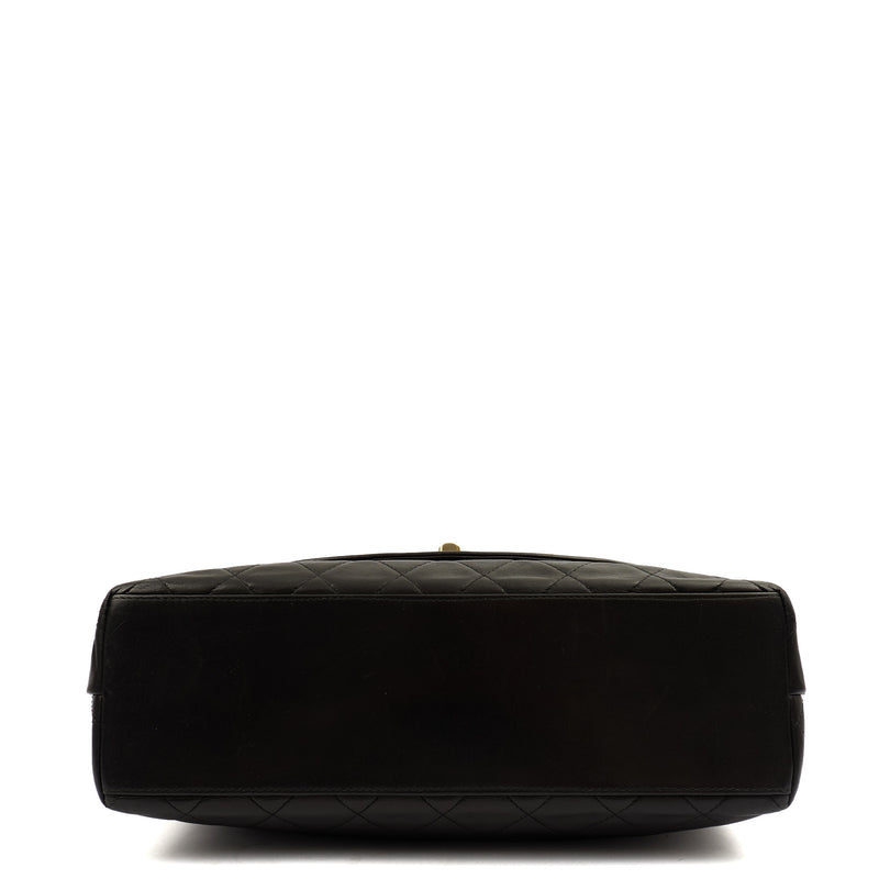Picture of Chanel Cross Body Vintage Flap Bag  in Black, Lambskin Leather