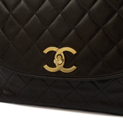 Picture of Chanel Cross Body Vintage Flap Bag  in Black, Lambskin Leather