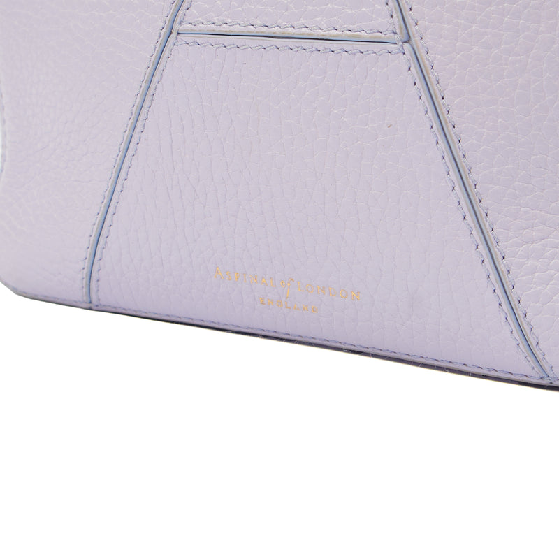 Picture of Aspinal of London Cross Body Camera Crossbody in Purple, Leather