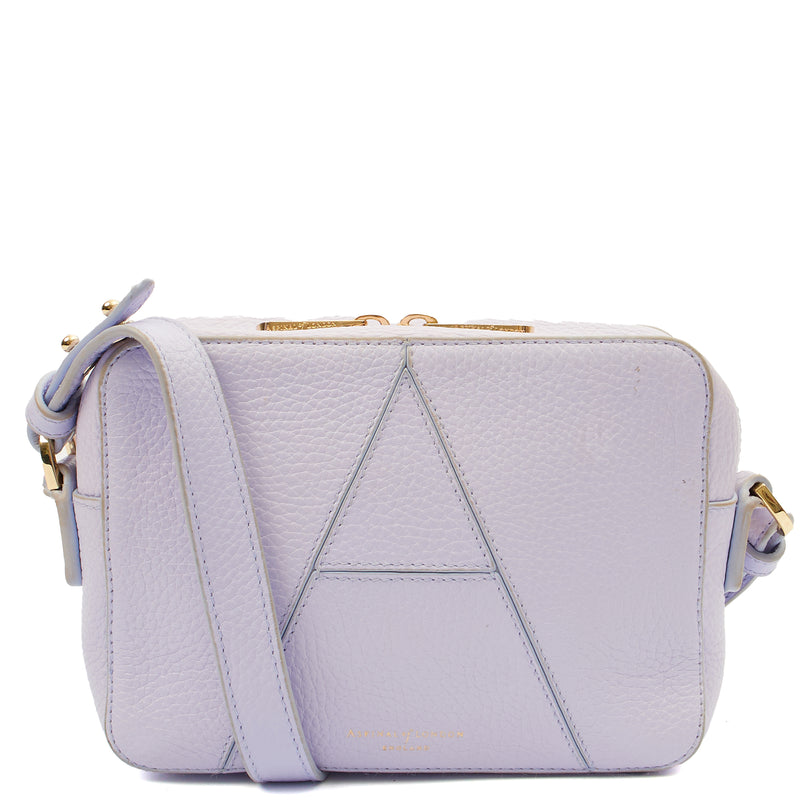 Picture of Aspinal of London Cross Body Camera Crossbody in Purple, Leather