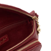 Picture of Chanel Cross Body Belt Bag in Red, Caviar Leather