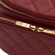 Picture of Chanel Cross Body Belt Bag in Red, Caviar Leather
