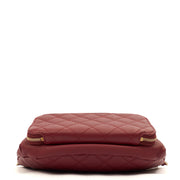 Picture of Chanel Cross Body Belt Bag in Red, Caviar Leather