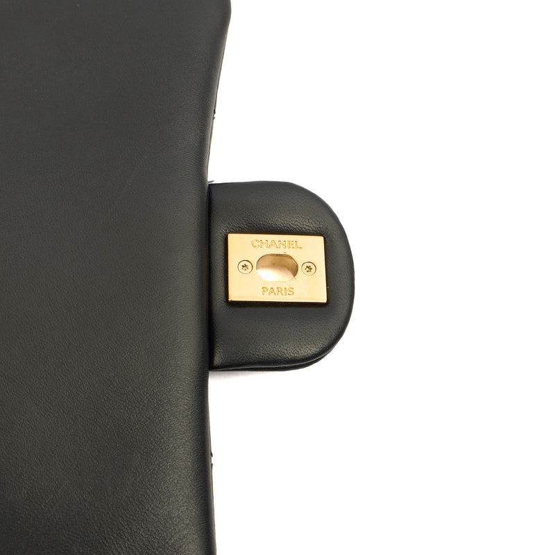 Picture of Chanel Top Handle Flap Bag with Top Handle - Small in Black, Lambskin Leather