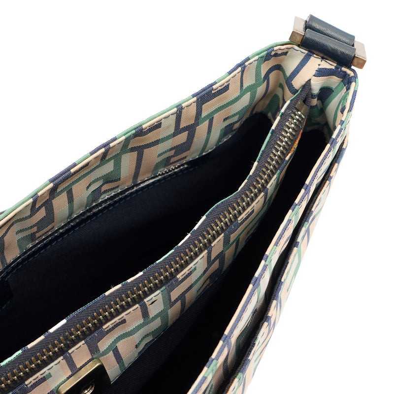 Picture of Fendi Shoulder Bag Zucca Tote in Green, Leather