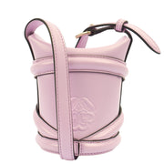 Picture of Alexander McQueen Cross Body The Curve - Small in Purple, Leather