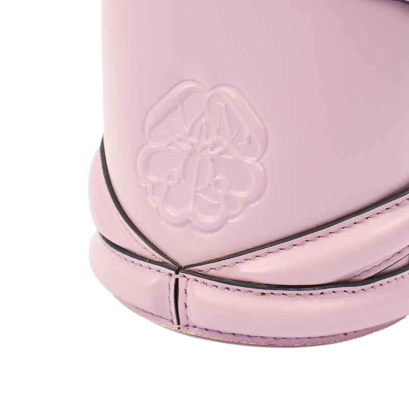 Picture of Alexander McQueen Cross Body The Curve - Small in Purple, Leather
