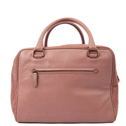 Picture of Mulberry Top Handle Clipper Holdall in Pink, Calfskin Leather