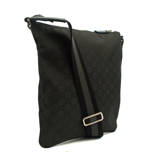 Picture of Gucci Cross Body Messenger in Black, GG Canvas