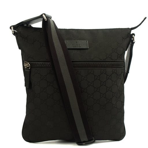 Picture of Gucci Cross Body Messenger in Black, GG Canvas