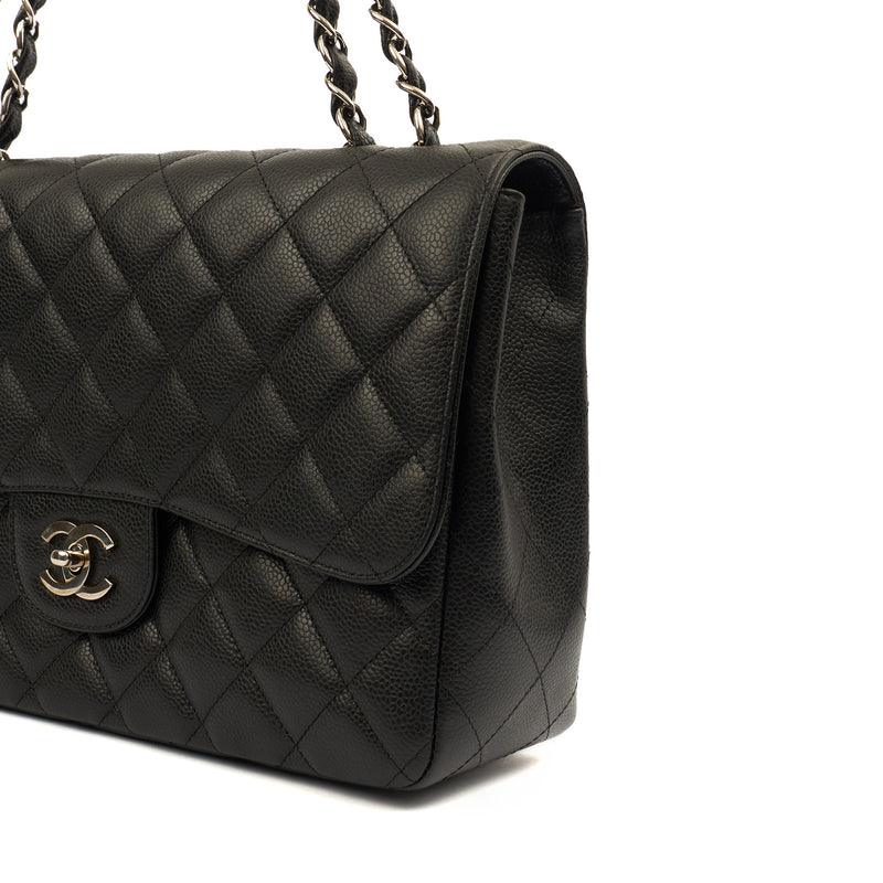 Picture of Chanel Shoulder Bag Classic Single Flap - Large in Black, Caviar Leather