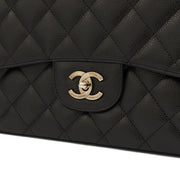 Picture of Chanel Shoulder Bag Classic Single Flap - Large in Black, Caviar Leather