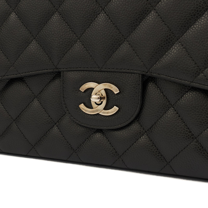Picture of Chanel Shoulder Bag Classic Single Flap - Large in Black, Caviar Leather