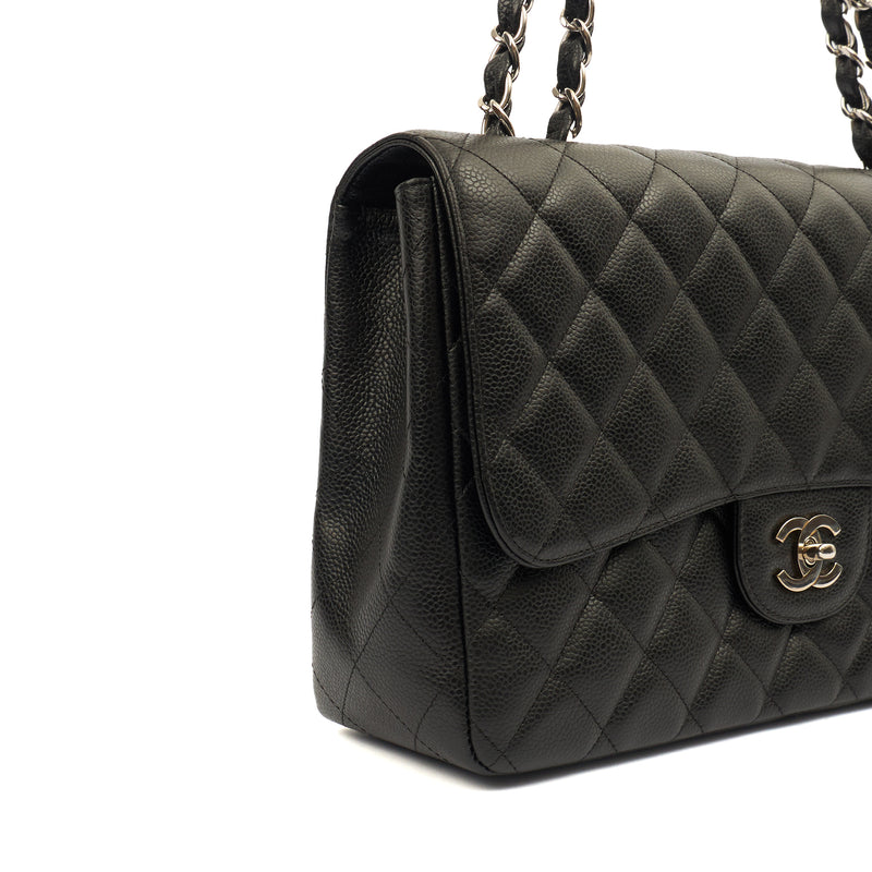 Picture of Chanel Shoulder Bag Classic Single Flap - Large in Black, Caviar Leather