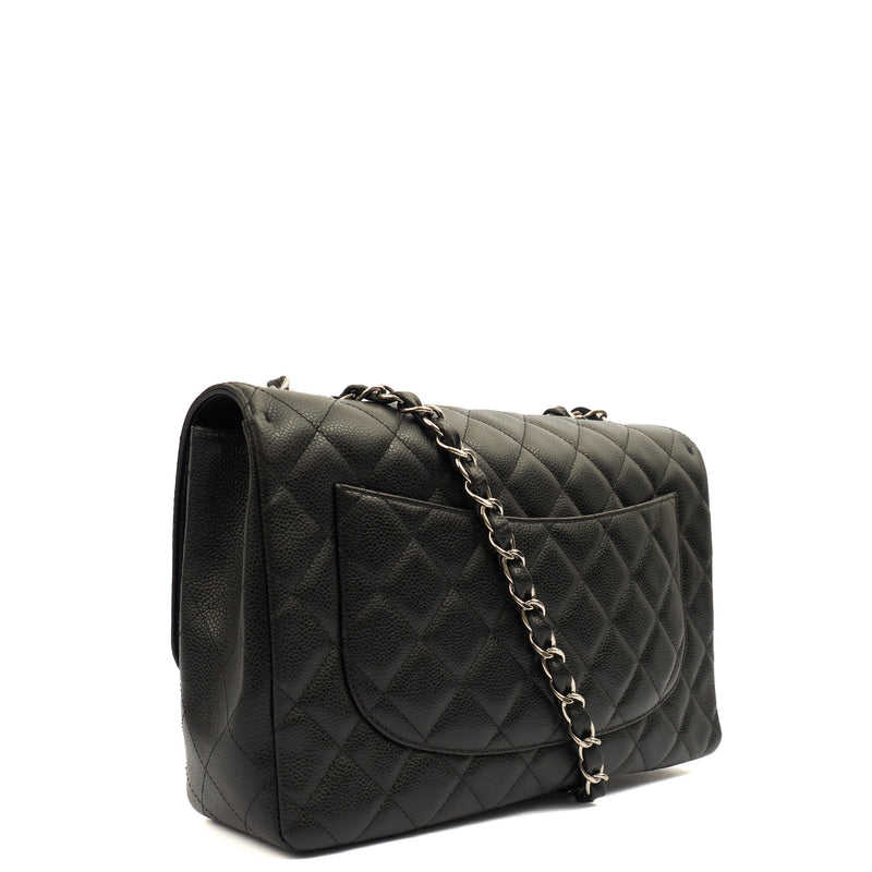 Picture of Chanel Shoulder Bag Classic Single Flap - Large in Black, Caviar Leather