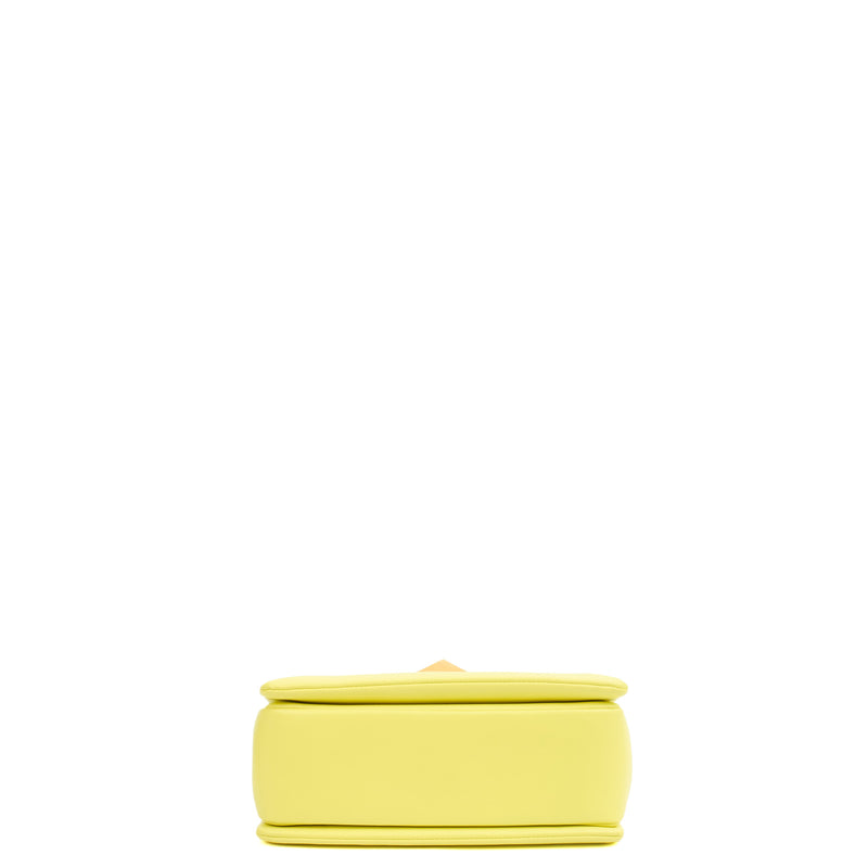 Picture of Valentino Cross Body Rockstud Spike Small in Green, Leather