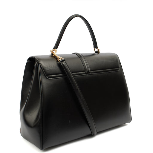 Picture of Celine Tote Box Bag - Medium in Black, Leather