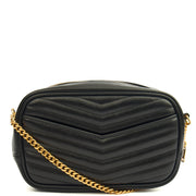 Picture of Saint Laurent Cross Body Lou Mini Crossbody in Black, Leather