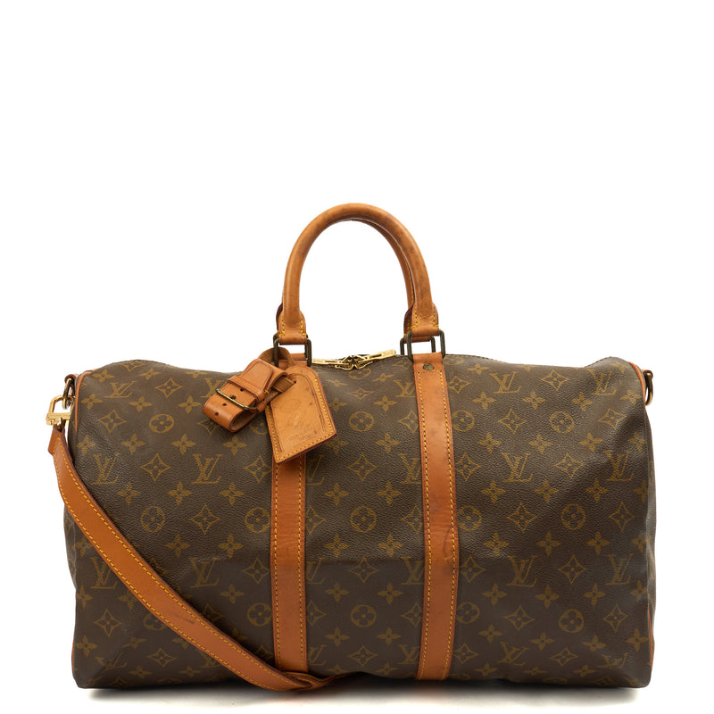 Picture of Louis Vuitton Tote Keepall 45 Bandouliere in Monogram, Canvas