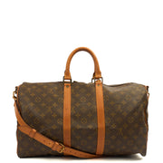 Picture of Louis Vuitton Tote Keepall 45 Bandouliere in Monogram, Canvas