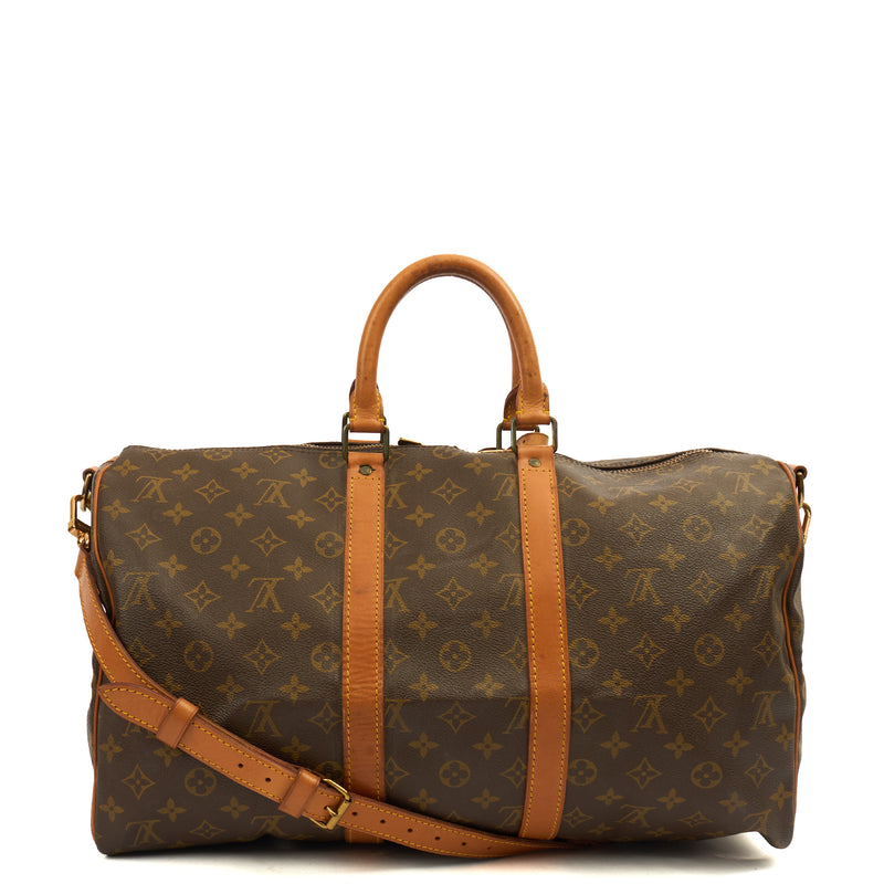 Picture of Louis Vuitton Tote Keepall 45 Bandouliere in Monogram, Canvas
