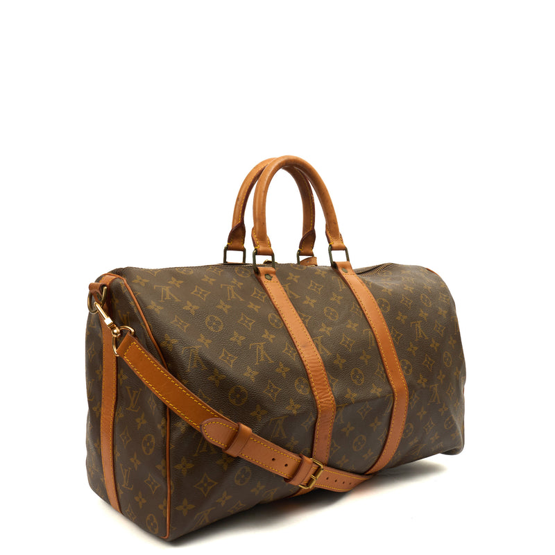 Picture of Louis Vuitton Tote Keepall 45 Bandouliere in Monogram, Canvas