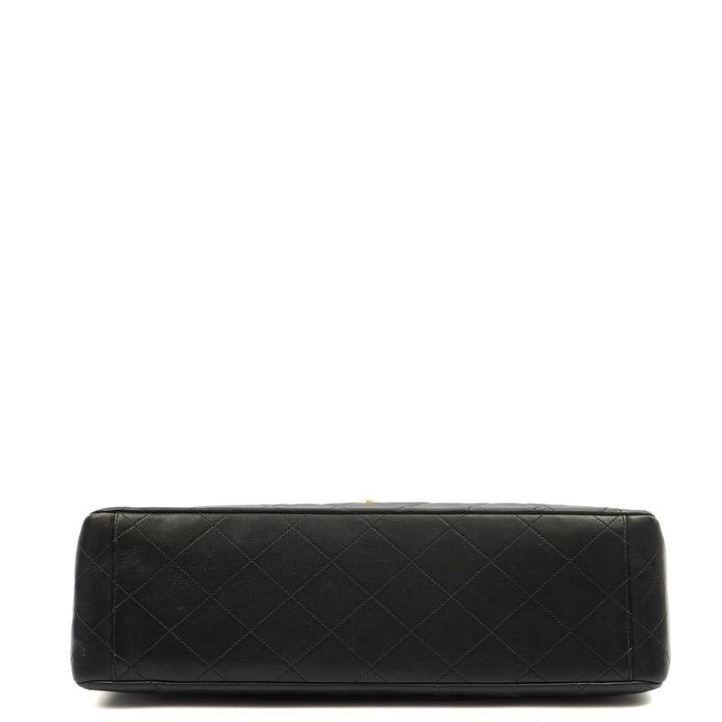 Picture of Chanel Shoulder Bag Maxi Jumbo XL in Black, Lambskin Leather