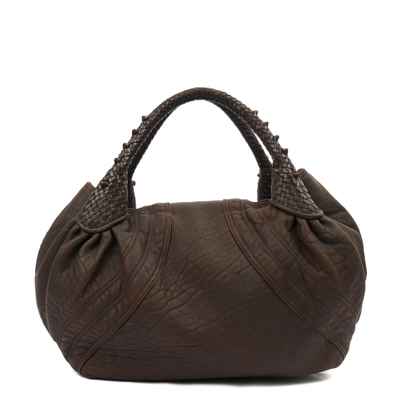 Picture of Fendi Tote Spy Bag in Brown, Leather