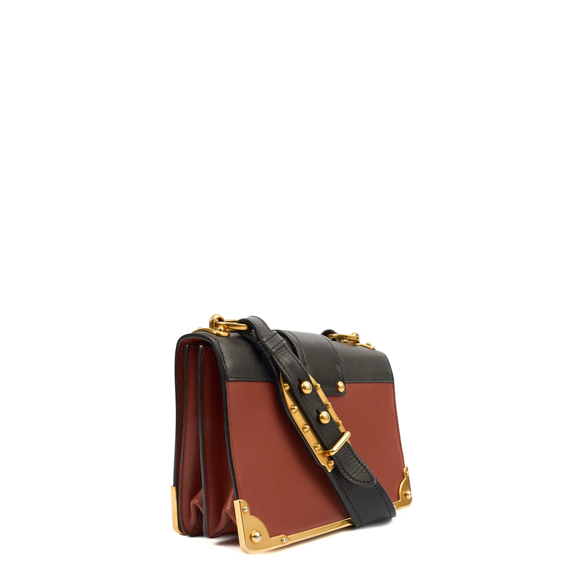 Picture of Prada Shoulder Bag Cahier  in Multi, Calfskin